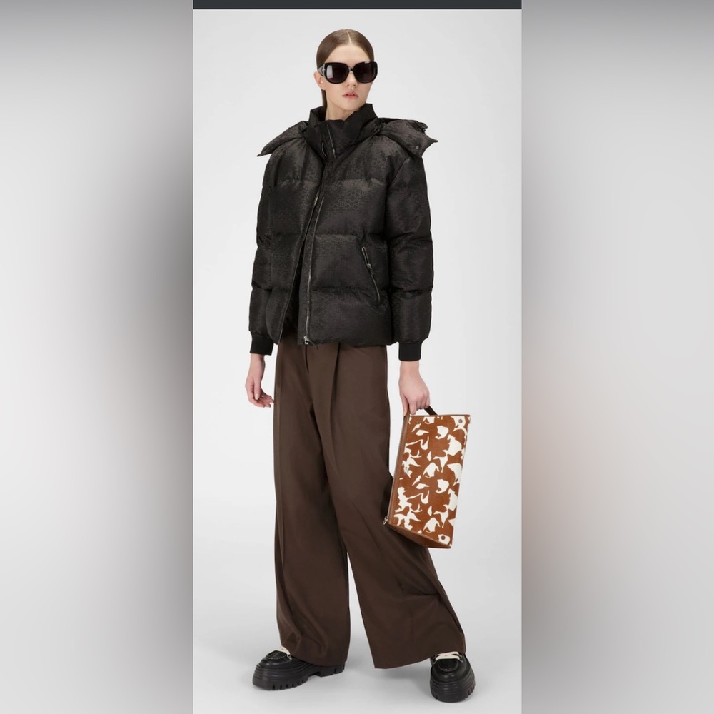 Bally Signature B-Monogram Puffer Jacket, Retail $1,500 - NWT -